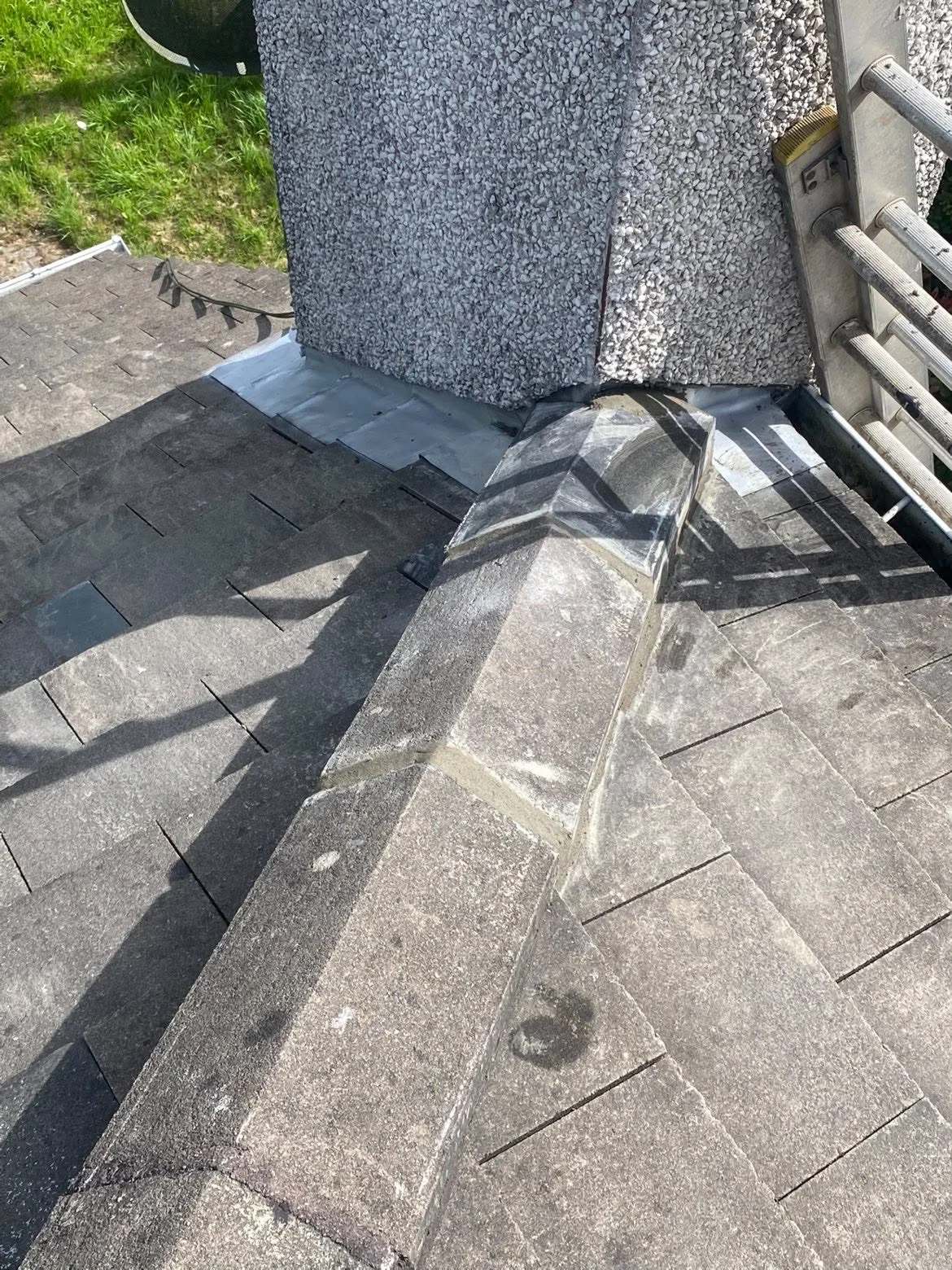 Chimney flashing detail from Pro Fix Roofing